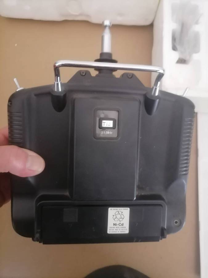 JR FEEL THE DIFFERENCE RC XF631 - 6 Channels - Digital - Computer Radio 100% COMPLETE WORKING