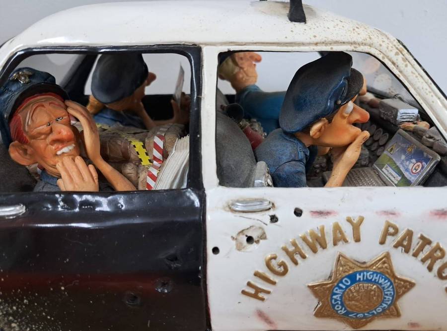 Comic Art of Guillermo Forchinos - Highway Patrol - Retired Item