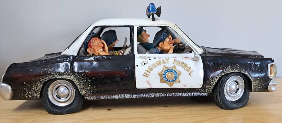 Comic Art of Guillermo Forchinos - Highway Patrol - Retired Item