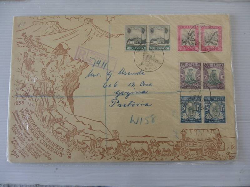Union (1949) - Inauguration of the Voortrekker Monument Illustrated FDC