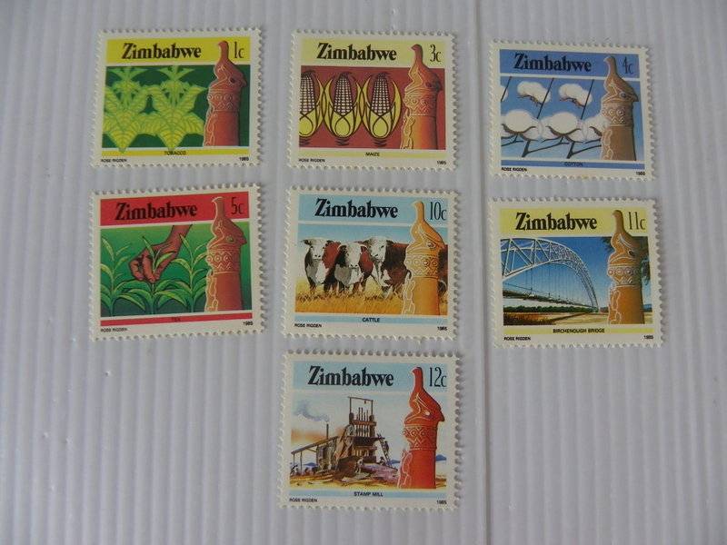 Zimbabwe (1985) - Definitive Mint Set