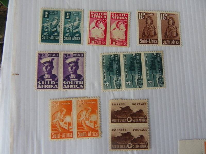 Union (1942) - Small Wars Mint Set in Pairs