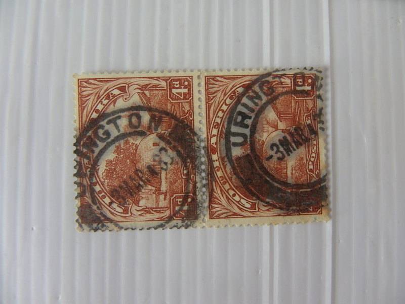 Union Pictorials - Used 4d Pair