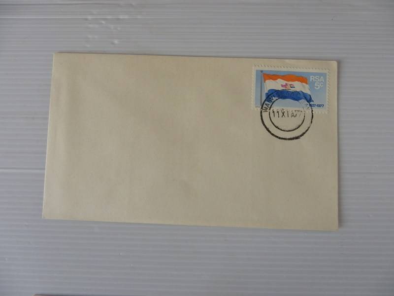 RSA 3.05 (2003) - SA Flag 50th Anniversary Private FDC