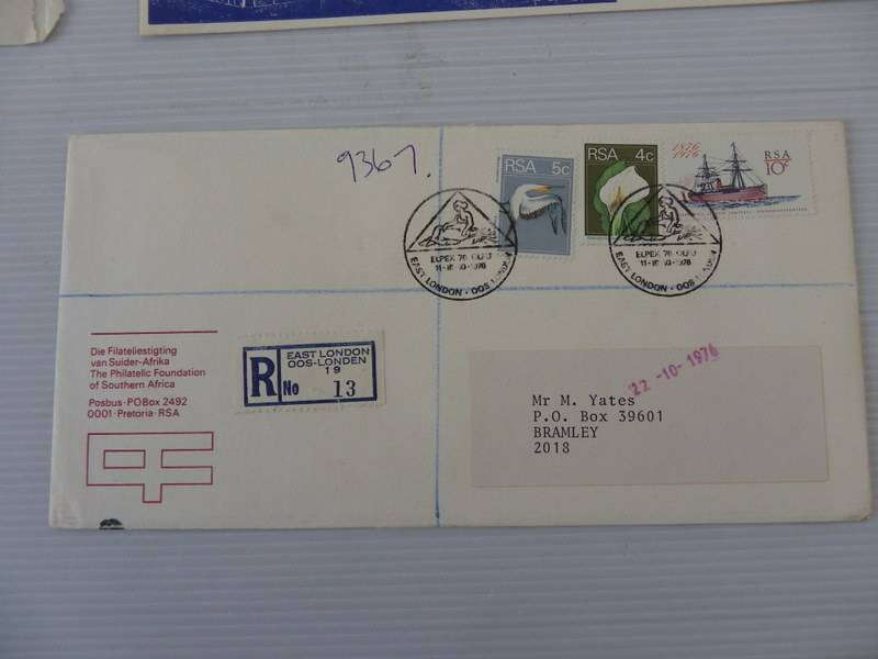 RSA (1976) - Old Letter with ELPEX Cancel