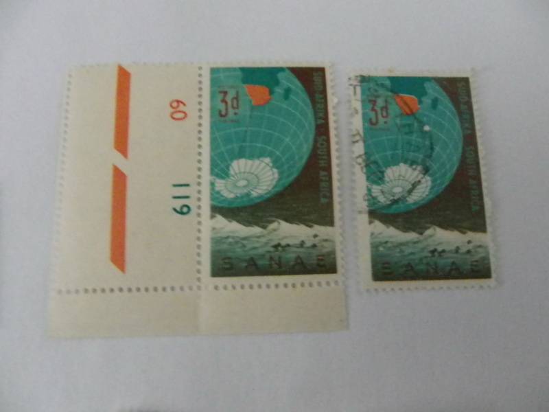 Union (1960) - SANAE Used & Mint Stamps