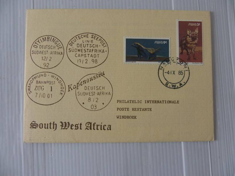 SWA (1985) - International Philatelic FDC