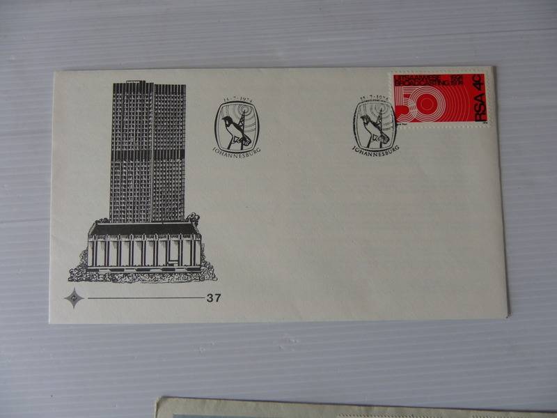 RSA 1.37 (1974) - 50th Anniversary of Broadcasting Official FDC
