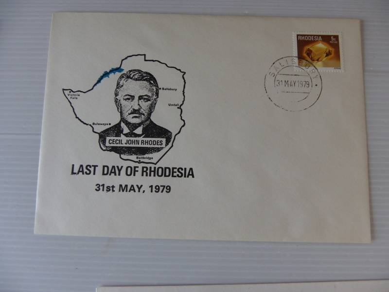 Rhodesia (1979) - Last Day of Rhodesia Illustrated FDC
