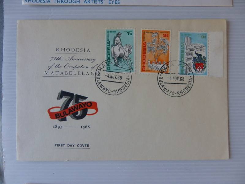 Rhodesia (1968) - Matabeleland Illustrated FDC