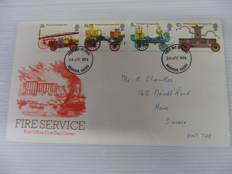 Great Britain (1974) - Fire Service Illustrated FDC