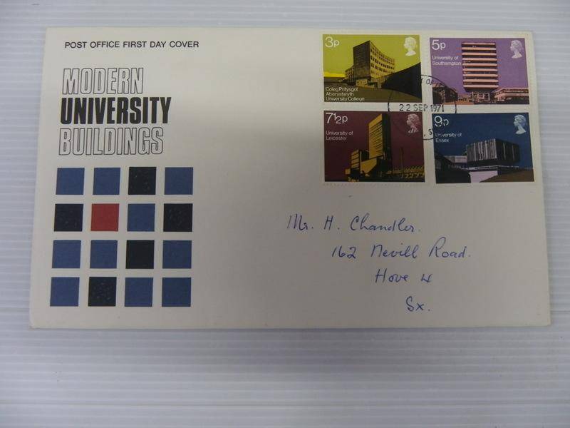 Great Britain (1971) - Modern Universities Illustrated FDC
