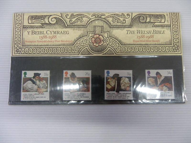 Great Britain (1988) - The Welsh Bible Royal Mail Presentation Pack