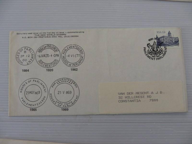 RSA (1995) - Commemorating "The New World" Stamps Illustrated FDC