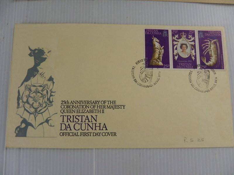 Tristan da Cunha (1978) - 25th Anniversary of Coronation Illustrated FDC