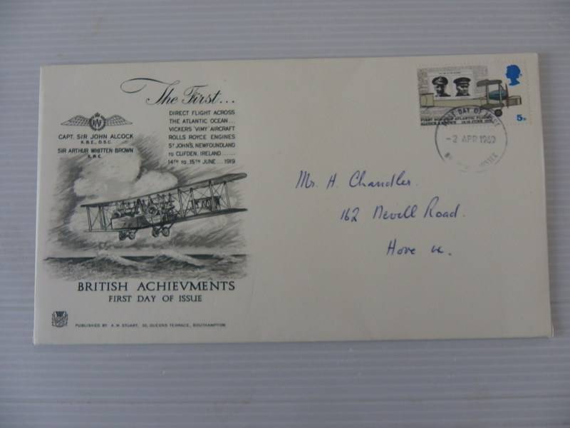 Great Britain (1969) - British Achievements Illustrated FDC