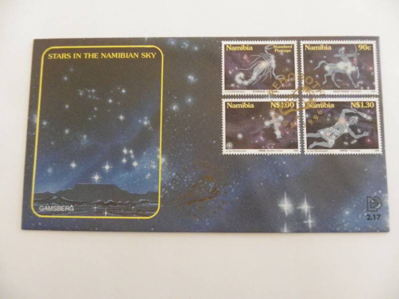 Namibia 2.17 (1996) - Stars in the Namibian Sky Official FDC