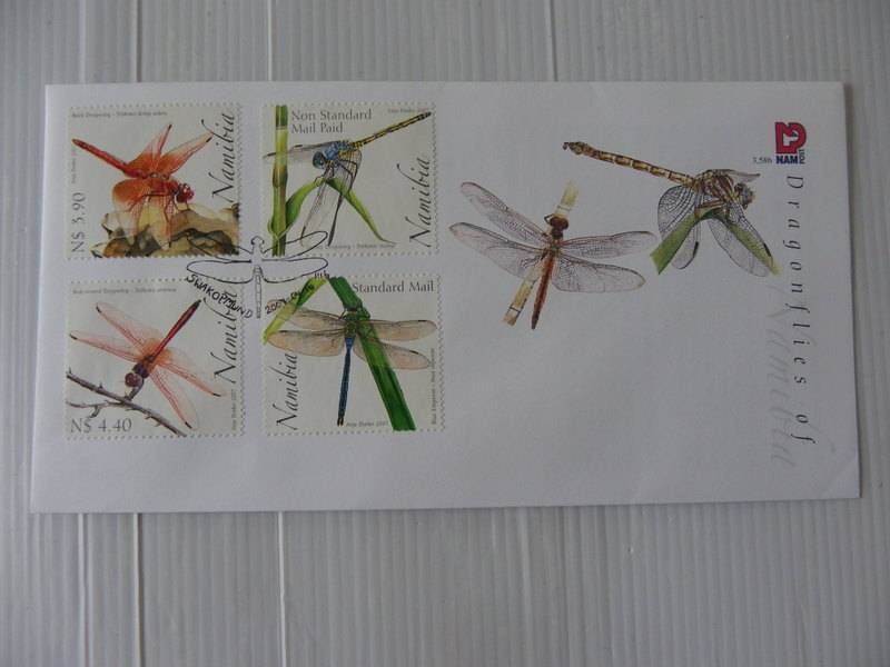 Namibia 3.58b (2007) - Dragonflies of Namibia Official FDC