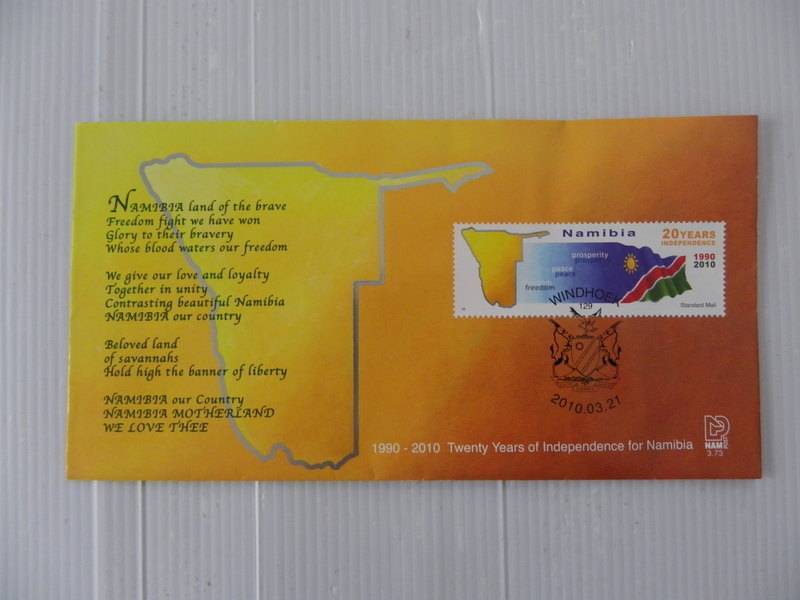 Namibia 3.73 (2010) - 20th Anniversary of Independence Official FDC
