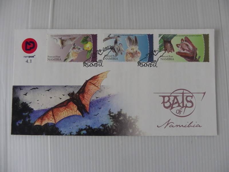 Namibia 4.01 (2012) - Bats of Namibia Official FDC