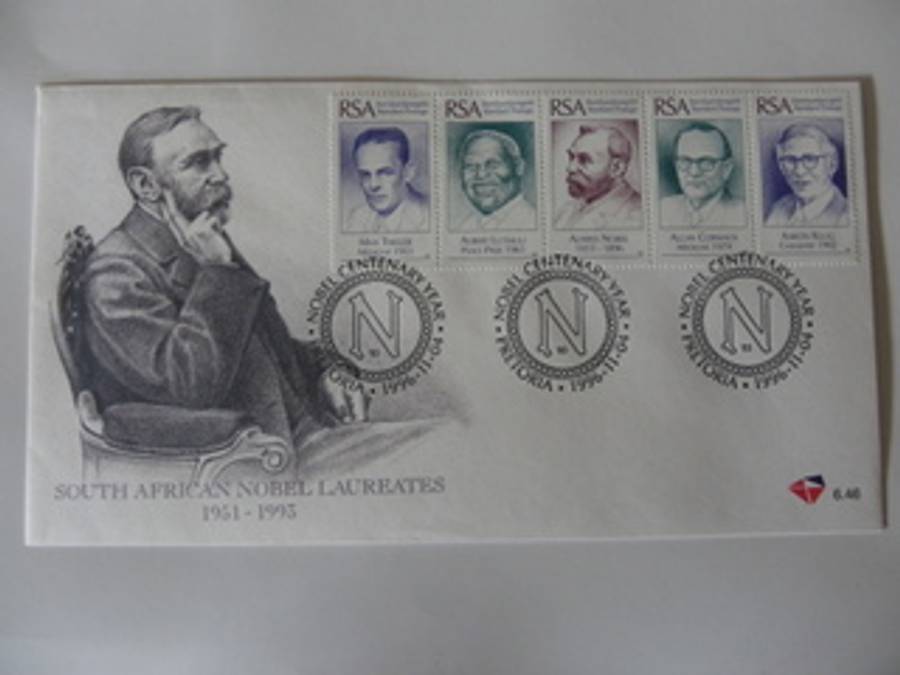 RSA 6.46 (1996) - SA Nobel Laureates Official FDC