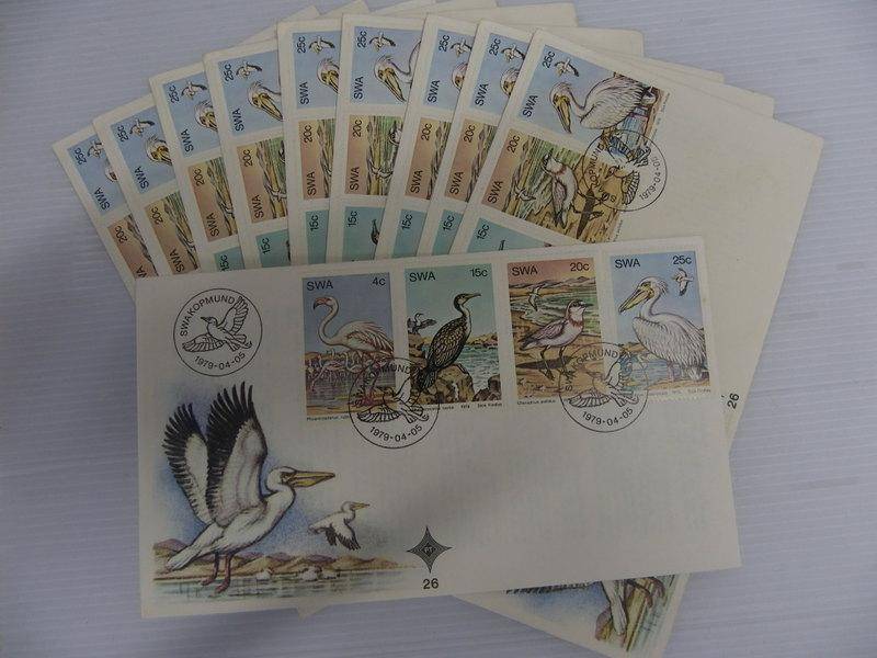Excess Stock - SWA 1.26 FDC`s - Set of 10 FDC's (Bid per FDC to take all 10)