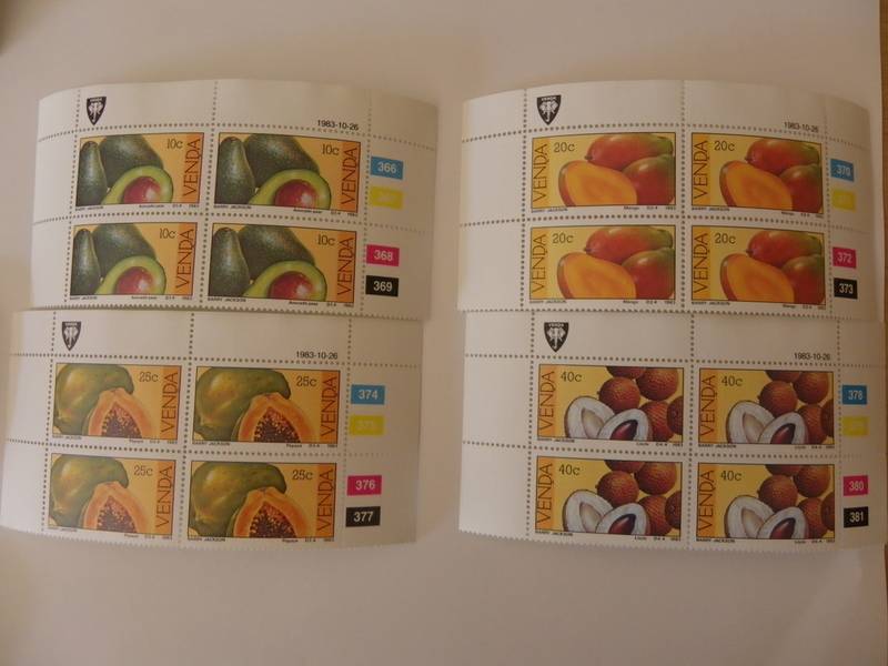 Venda 1.17 (1983) - Subtropical Fruit Mint Control Block set