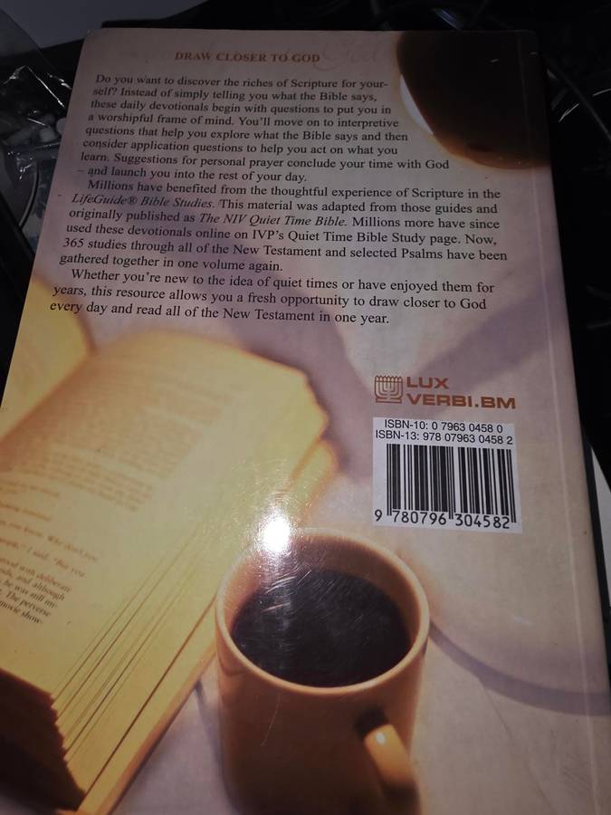Quiet Time bible guide - by Cindy Brunch