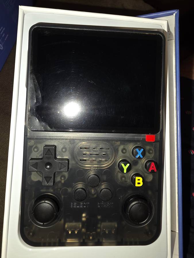 R36s - 64GB Gaming Console - with Retro console emulators and roms (Black/Grey)