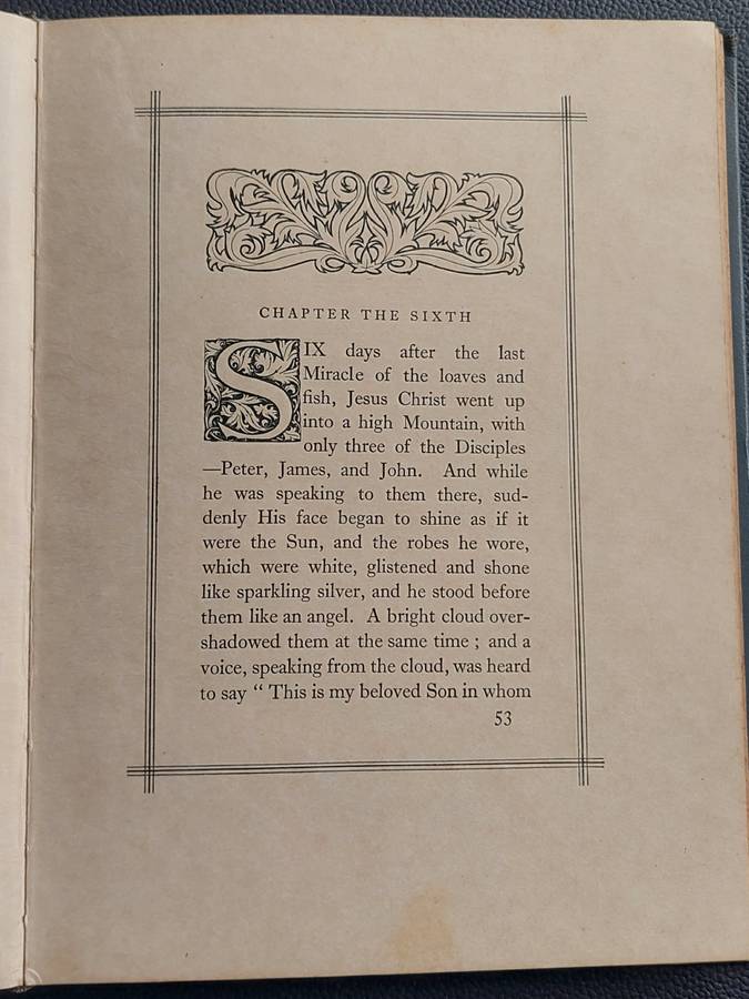 1st Edition of Charles Dickens' The Life of Our Lord - 1934 Associated Newspapers Ltd.