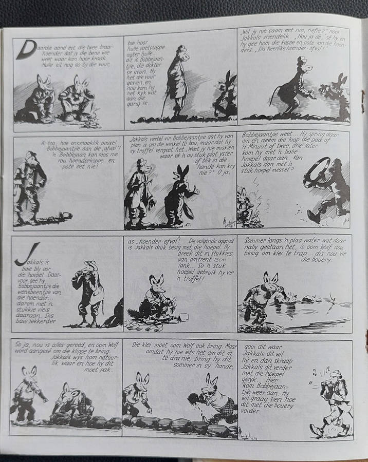 Oom Kaspaas, JAKKALS EN WOLF, Adoons-Hulle