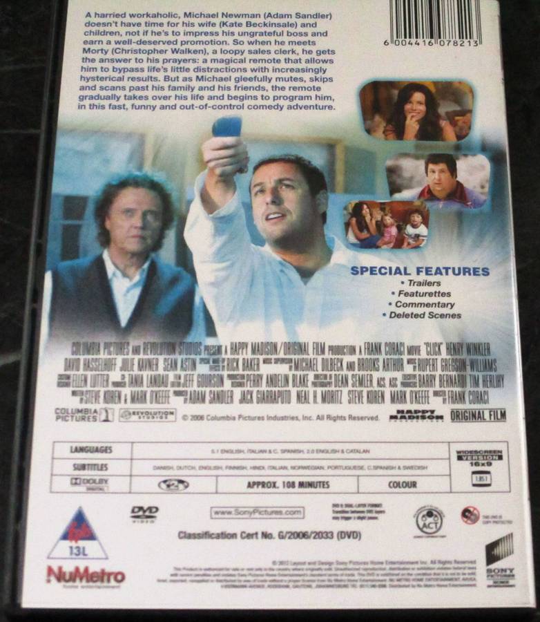 Click DVD [BBOX 12] Region 2