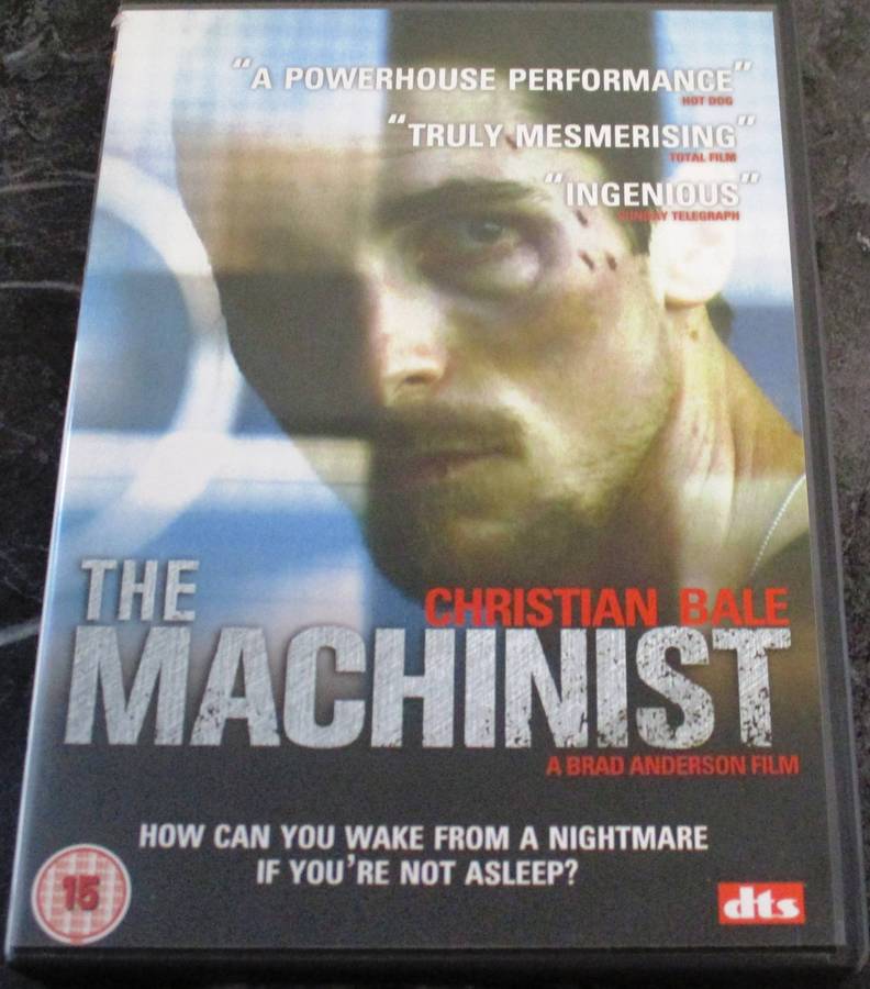 The Machinist DVD Christian Bale  [BBOX 2] Region 2