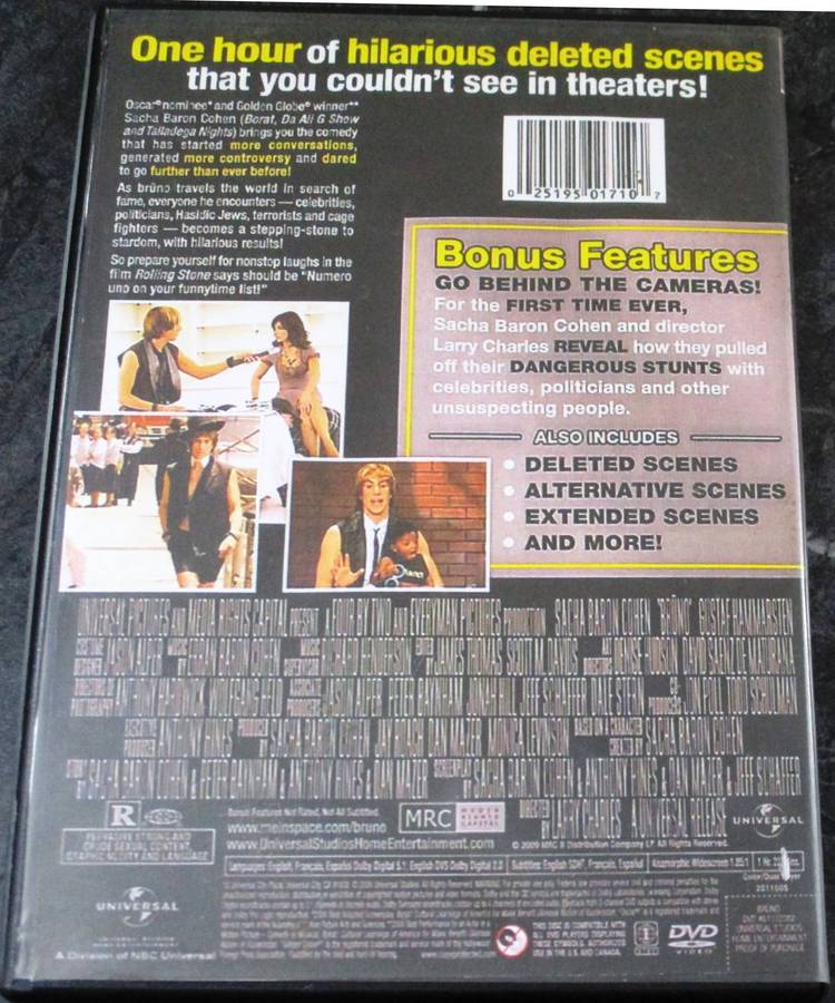 Bruno DVD [BBOX 11] Region 2