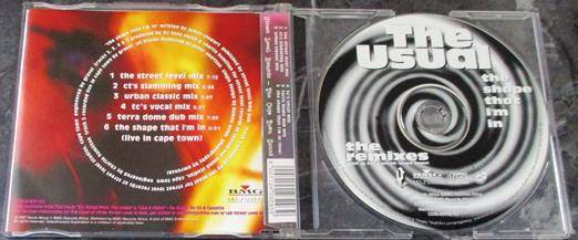 THE USUAL The Shape That I'm In CD   [Shelf G x 1]