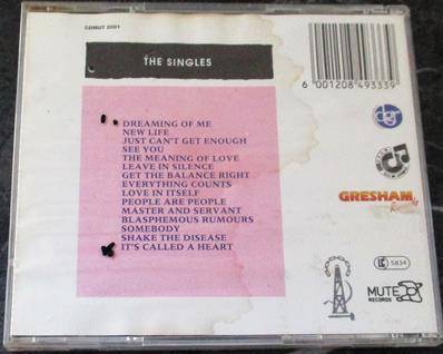 DEPECHE MODE The Singles 81-85 CD [Shelf G x 22]