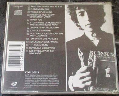 BOB DYLAN Blonde on Blonde CD [Shelf G x 4]
