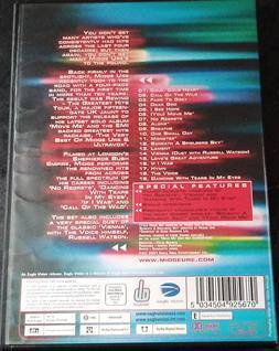 MIDGE URE Rewind the Greatest Hits Tour DVD Region 2