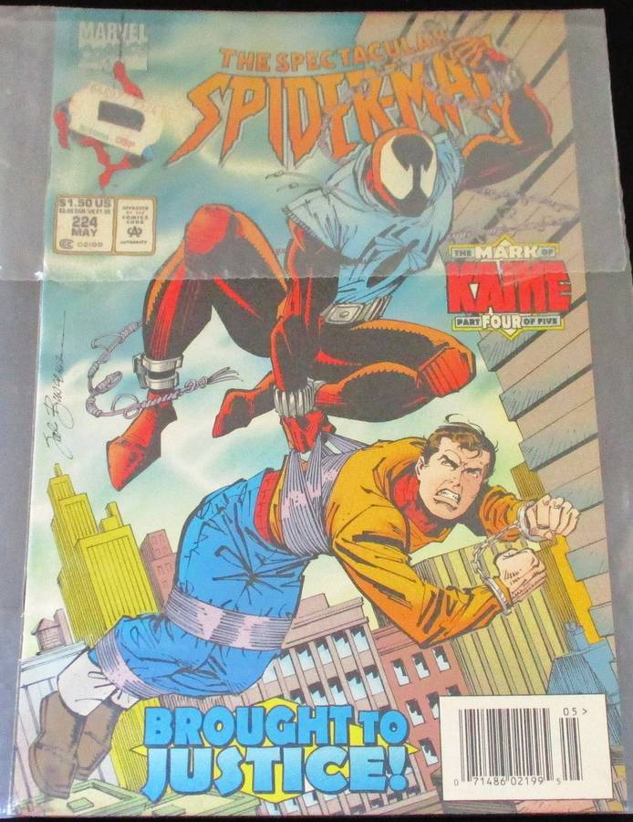 MARVEL COMICS THE SPECTACULAR SPIDER-MAN The Mark of Kaine Part 4 of 5 #224 May 1995 [Box 1]