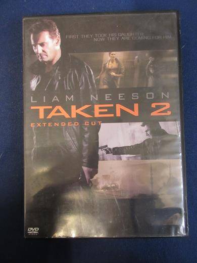TAKEN 2 Extended Cut  DVD Liam Neeson [BBOX 15] Region 2