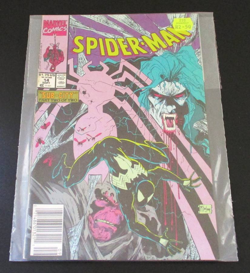 MARVEL Comics SPIDER-MAN Sub-City Part 2 of 2 #14 Sept 1991 [Box 3]