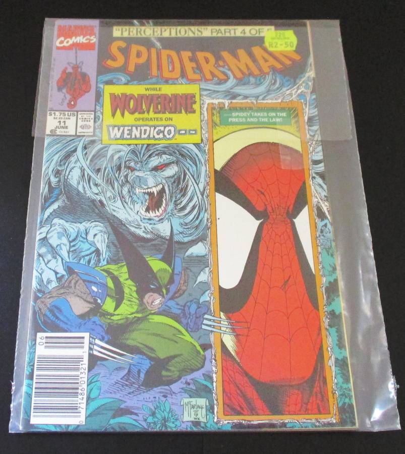MARVEL Comics SPIDER-MAN Perceptions Part 4 of 5 #11 June 1991  [Box 3]