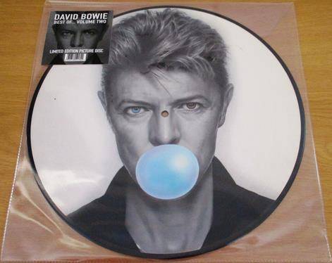 DAVID BOWIE Best Of Volume Two PICTURE DISC LP VINYL Record