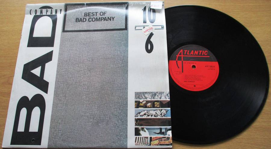 BAD COMPANY 10 FROM 6 LP VINYL RECORD