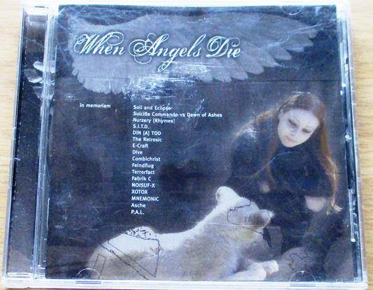WHEN ANGELS DIE Combichrist Suicide Commando Feindflug PAL CD [Industrial EBM]