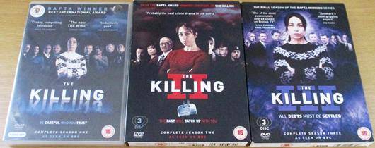 THE KILLING Season 1 + 2 + 3 DVD [DVD BBOX 11]
