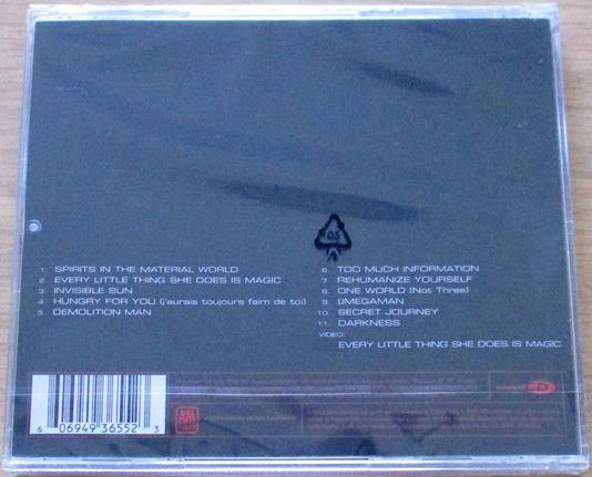 THE POLICE Ghost in the Machine Remastered CD