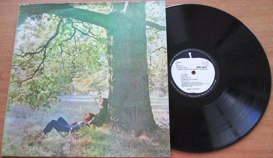 JOHN LENNON PLASTIC ONO BAND LP VINYL RECORD