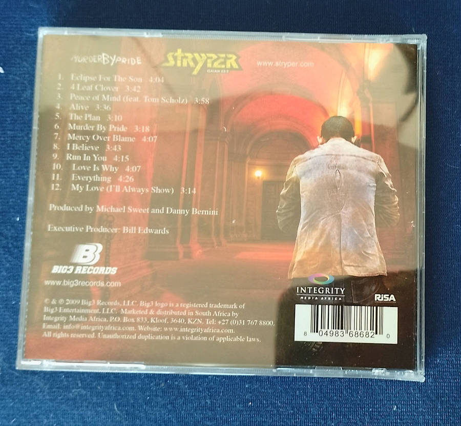 STRYPER Isaiah 53:5 CD [AFRIKAANS-Religious BOX 1]