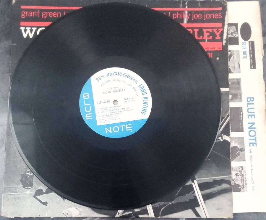 HANK MOBLEY Workout [BLUE NOTE 4080 first pressing] LP VINYL Record